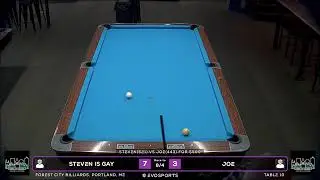 STEVEN IS GAY vs JOE - FOREST CITY BILLIARDS - TABLE 10 | EvoSports