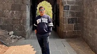 Mini vlog Shivneri Fort trek and Sunset at Manikdoh Dam ! #junnar #shivneri #vlog #vlogger #marathi 