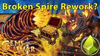 Gems of War: Цели события | Неделя переделки Broken Spire? 22 звезды Broken Spire