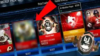 ULTIMATE LEGENDS FANTASY PACK!! 100 OVERALL PULL!! MADDEN MOBILE 18!!