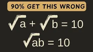 90% of Students Can’t Solve This Tricky Square Root Algebra Problem