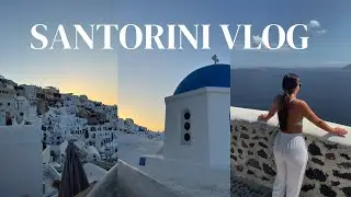 SANTORINI VLOG || Where we stayed, what we did, & tatted?!