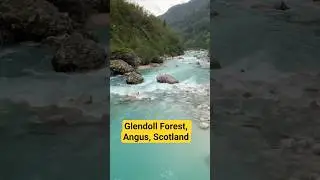 Mountain River Landscape | Glendoll Forest, Angus, Scotland #mountainriver #landscape #forest #angus