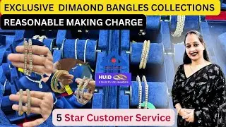 EXCLUSIVE DIAMOND BANGLES COLLECTION 😍 | 5 STAR ⭐ CUSTOMER SERVICE 🙏