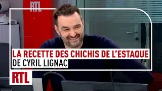 La recette des chichis de l'Estaque de Cyril Lignac