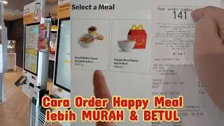 Cara Order Happy Meal lebih MURAH dan BETUL - McDonald's Malaysia 2023