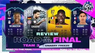 REVIEW ROAD TO THE FINAL UCL E UEL LIVE TEAM 3 + GNABRY 88 FREEZE E VOLLAND 86 FREEZE