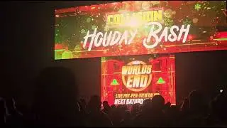 AEW Collision: Holiday Bash (Manchester, England) - Intro and Pyro (17th December 2025)