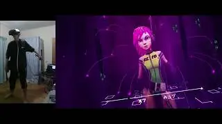 18/11/24(1/2)『Dance Collider(VR)』NORMALプレイ(かぶせ持ち実験)