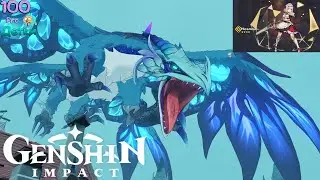 Genshin Impact lp #2 Обучение Кулинарии, схватка с Ужасом Бури, знакомство с Джинн и открытие Ноэлль