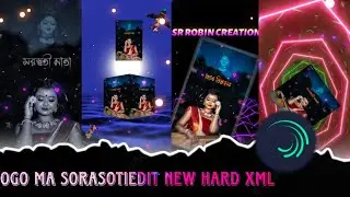OGO MA SORASOTI 🙏❤️SONG || NEW TENDING HARD XML FILE || BY SR ROBIN CREATION 🗄️🗃️