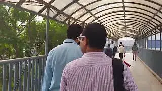 Modi Mills Sky Walk From Okhla Nsic Metro Station #bhaakarXeexavi