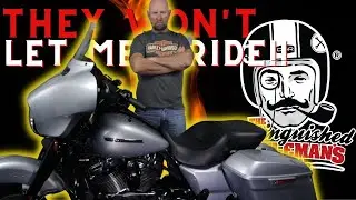 DGR WONT LET ME RIDE my Harley-Davidson Street Glide | Distinguished Gentleman's Ride 2021