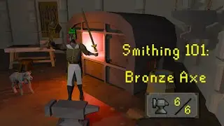 OSRS - How to Smith a Bronze Longsword!