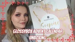 UNBOXING THE GLOSSYBOX ADVENT CALENDAR 2021 | REVIEW | Effys Place