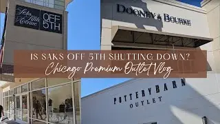Chicago Premium Outlet Vlog | #dooneyandbourke #saksfifthavenue #maxmara #outlet #designerhandbags