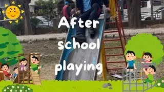 After School Garden Fun 🌳⚽&bull; Kids Playing in Garden After School&bull; Evening Garden Playtime 