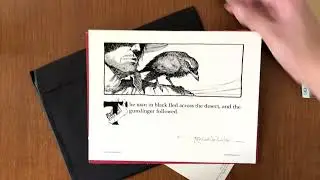 Michael Whelan signed Dark Tower art unboxing