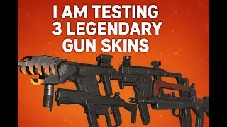 I Am Testing 3 Legendary Guns In Hazmob FPS Shooter