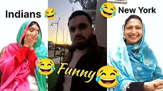 Indians Vs New York Dharna 😂 Funny Ways 😂