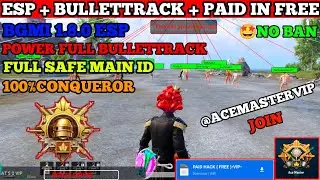 BGMI MAIN ID HACK 1.8 || How To Hack BGMI Without Ban Issue { PAID💲 VIP KEY 100% FREE }