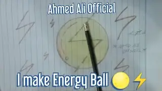 I make Energy Ball 🌕⚡| Ahmed Ali Official