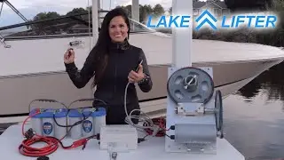 DC 24v Flat Plate Boat Lift Motor Kit HD