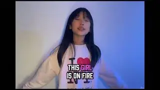 Girl on Fire &ndash; Simple Practice Cover - Gwladys