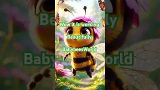 Beautiful honey bees 🐝 #funny #bee #madhumakhi #viral #cartoon #kidsshorts #honey #honeybee #viral