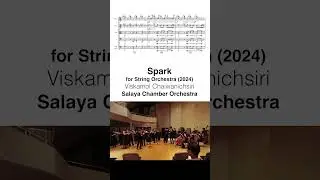 Viskamol Chaiwanichsiri - Spark (String Orchestra) ✨  #orchestra #strings  #music