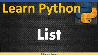 List | Indexing | Slicing | Modify | Delete | pop | Functions | Loops | List function | Learn Python