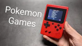 Есть ли внутри игровой консоли Mini 400 игры Pokemon? Портативная игровая приставка