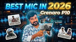 Обзор микрофона Grenaro P10 на тамильском языке 🔥 | Лучший микрофон с шумоподавлением | Видеоблог...