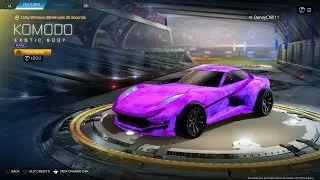 Rocket League Item Shop *PURPLE KOMODO CAR* (April 2nd)
