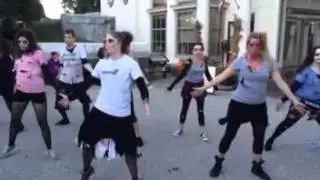Merge Dance Studio's Time Warp/Thriller Flash Mob at the 2015 Rest in Peace 5K