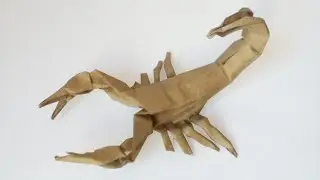 Origami Scorpion tutorial (Robert J. Lang) - Part 3