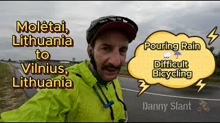 Молетай - Вильнюс [S1 Ep8] 🚲 Эстония Латвия Литва - Балтийский велотуризм Треккинг🚲🇪🇪 🇱🇻 🇱🇹