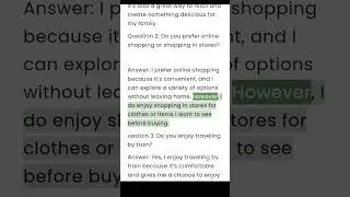 IELTS Speaking Part 1: Intro Questions with Sample Answers  #shorts #spokenenglish