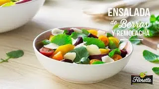 Ensalada de Berros y Remolacha - Recetas Florette