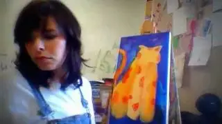 How to paint a cat