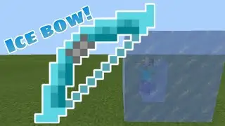 MCPE 1.14+ || How to make ICE BOW using Command Block!