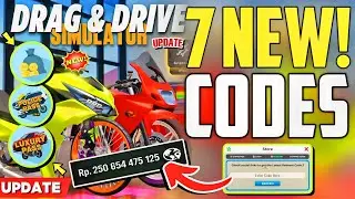 ⚠️XMAS!🎄[CODES]⚠️DRAG DRIVE SIMULATOR ROBLOX CODES 2025 - DRAG DRIVE SIMULATOR CODES