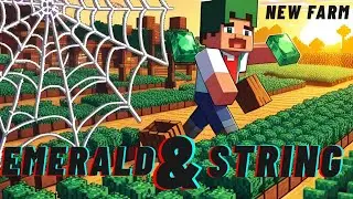 NEW easy emerald farm!(Minecraft Bedrock 1.21)
