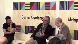 Hans Ulrich Obrist interviewing Bruce Sterling