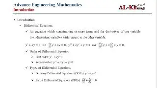 Lecture01 Introduction to Advanced Engineering Mathematics