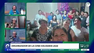 JUAN CARLOS NIETO ORGANIZADOR DE LA CENA SOLIDARIA 2026 EN MODO PROFESIONAL 31/12/25