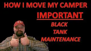 Как переместить буровую установку и обслуживать RV BLACK TANK