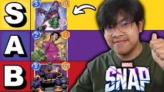Tier List การ์ด Pool 4 & 5 ประจำปี 2025! (MARVEL SNAP)