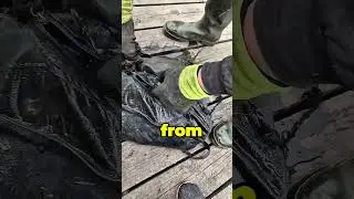 If you ever find a bag, don't open it like this.
