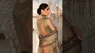 Pakistani Actor Aiza khan Fancy Soot Embroidered Maria B Collection 2025  | Fashiontrend | Aizakhan